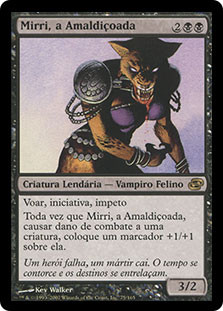 Mirri the Cursed
Planar Chaos - Portuguese
Single
Magic The Gathering