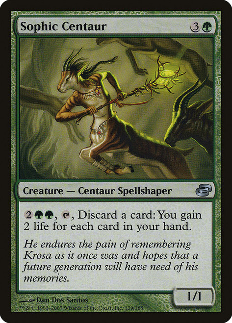 Sophic Centaur\nPlanar Chaos\nSingle\nMagic The Gathering