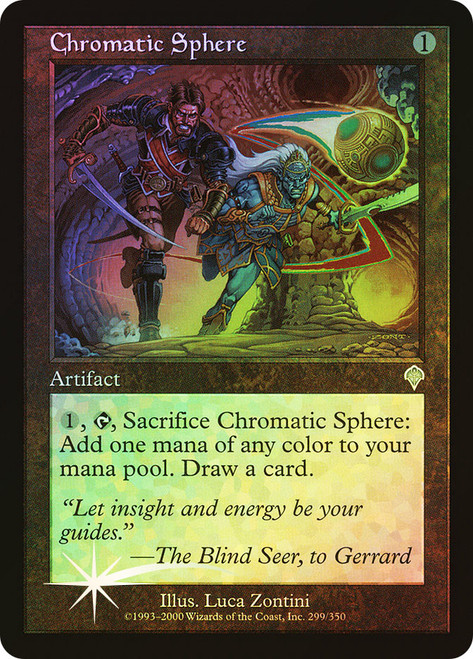 Chromatic Sphere\nInvasion\nSingle\nMagic The Gathering