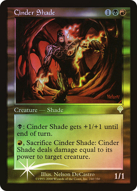 Cinder Shade\nInvasion\nSingle\nMagic The Gathering