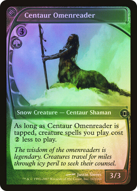 Centaur Omenreader\nFuture Sight\nSingle\nMagic The Gathering