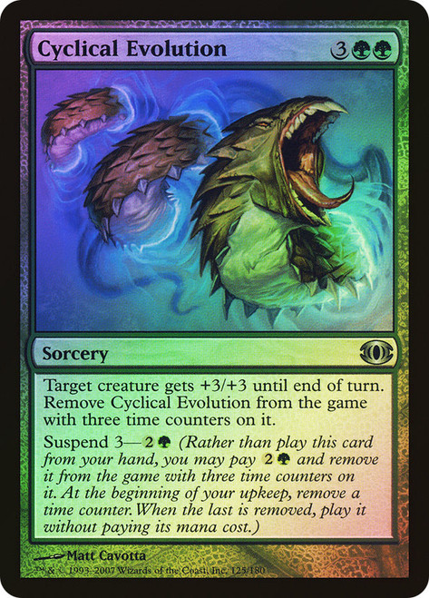 Cyclical Evolution\nFuture Sight\nSingle\nMagic The Gathering