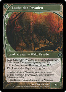 Dryad Arbor
Future Sight - German
Single
Magic The Gathering