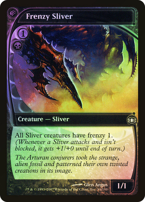 Frenzy Sliver\nFuture Sight\nSingle\nMagic The Gathering