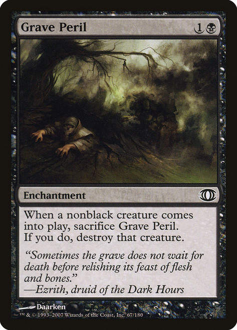 Grave Peril\nFuture Sight\nSingle\nMagic The Gathering
