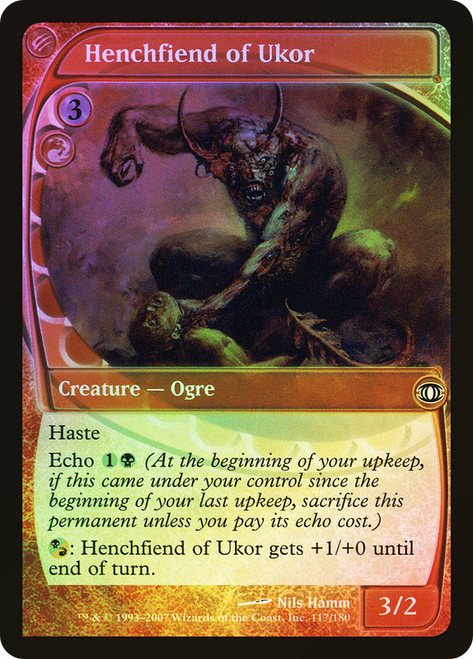 Henchfiend of Ukor\nFuture Sight\nSingle\nMagic The Gathering