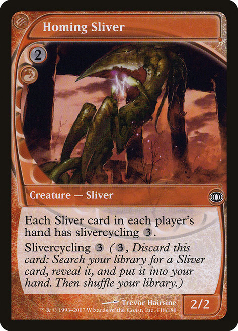 Homing Sliver\nFuture Sight\nSingle\nMagic The Gathering