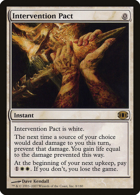 Intervention Pact\nFuture Sight\nSingle\nMagic The Gathering