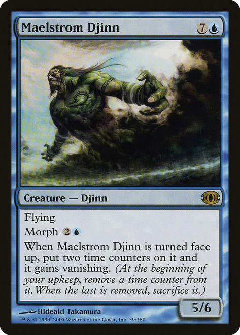 Maelstrom Djinn\nFuture Sight\nSingle\nMagic The Gathering