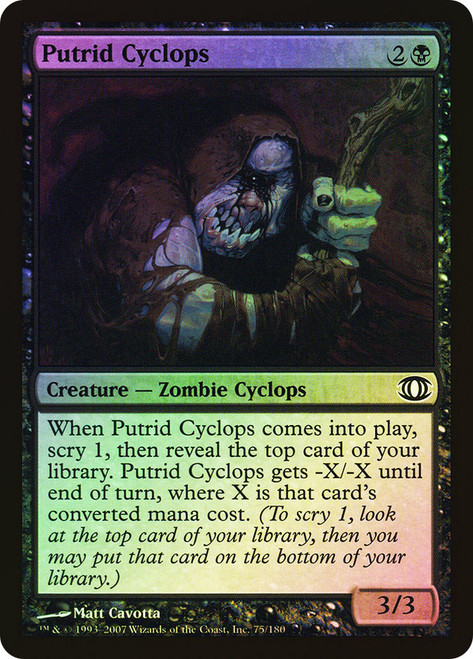Putrid Cyclops\nFuture Sight\nSingle\nMagic The Gathering