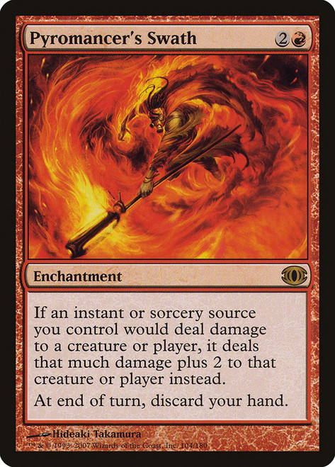 Pyromancer's Swath\nFuture Sight\nSingle\nMagic The Gathering