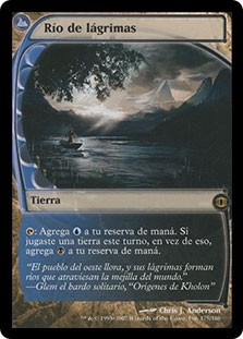 River Of Tears
Future Sight - Spanish
Single
Magic The Gathering