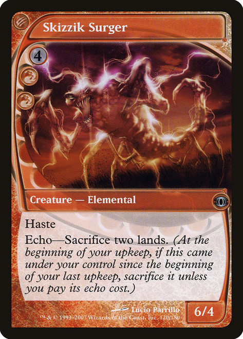 Skizzik Surger\nFuture Sight\nSingle\nMagic The Gathering