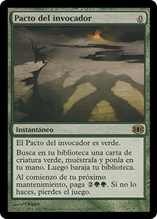 Summoner's Pact
Future Sight - Spanish
Single
Magic The Gathering