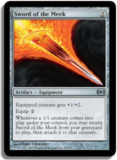 Sword of the Meek
Future Sight (Foil) - French
Single
Magic The Gathering