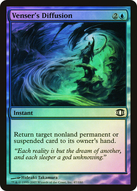 Venser's Diffusion\nFuture Sight\nSingle\nMagic The Gathering