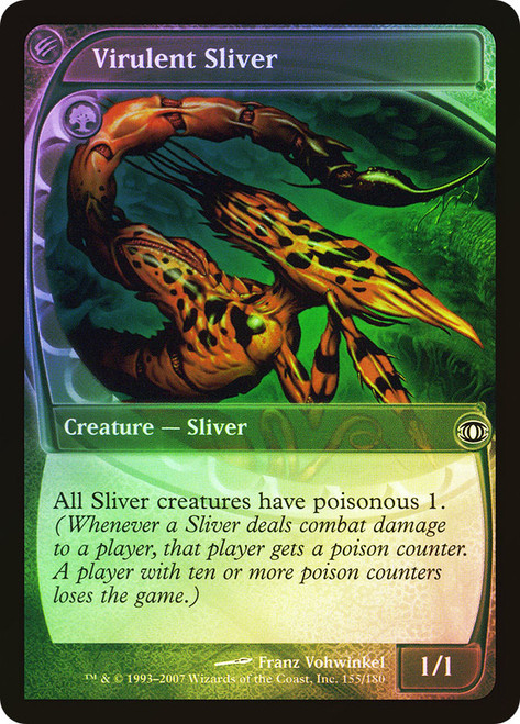 Virulent Sliver\nFuture Sight\nSingle\nMagic The Gathering