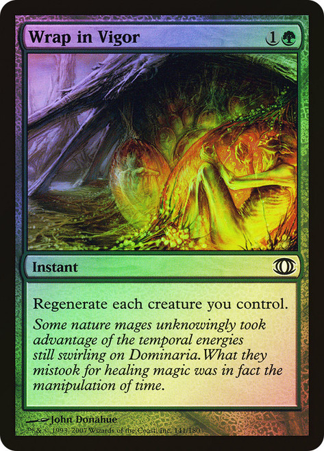 Wrap in Vigor\nFuture Sight\nSingle\nMagic The Gathering