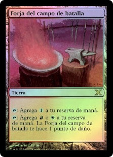 Battlefield Forge
10th Edition (Foil) - Spanish
Single
Magic The Gathering