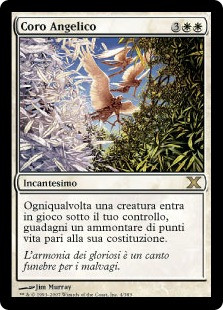 Angelic Chorus
10th Edition - Italian
Single
Magic The Gathering