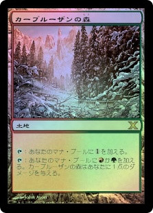 Karplusan Forest
10th Edition (Foil) - Japanese
Single
Magic The Gathering