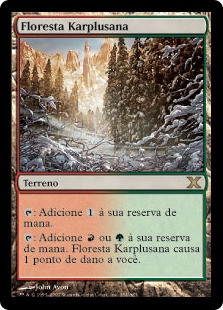Karplusan Forest
10th Edition - Portuguese
Single
Magic The Gathering
