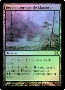 Llanowar Wastes
10th Edition (Foil) - Portuguese
Single
Magic The Gathering