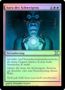 Aura Of Silence
10th Edition (Foil) - German
Single
Magic The Gathering