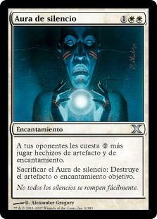 [MTG]沈黙のオーラ/Aura of Silence [10ED][Foil] Aura of Silence | 10th Edition - Japanese | Star City Games