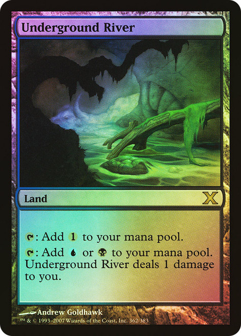 Underground River\n10th Edition\nSingle\nMagic The Gathering