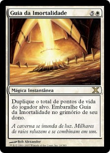 Beacon Of Immortality
10th Edition - Portuguese
Single
Magic The Gathering