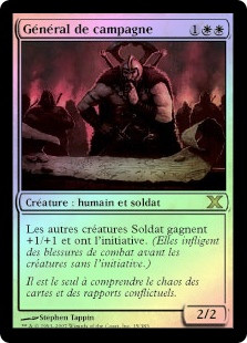 Field Marshal
10th Edition (Foil) - French
Single
Magic The Gathering