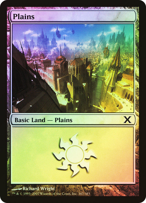 Plains (#367)\n10th Edition\nSingle\nMagic The Gathering