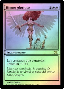 Glorious Anthem
10th Edition (Foil) - Spanish
Single
Magic The Gathering