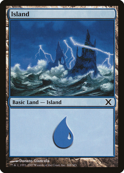Island (#368)\n10th Edition\nSingle\nMagic The Gathering