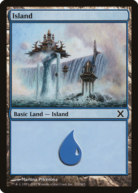 Island (#370)\n10th Edition\nSingle\nMagic The Gathering
