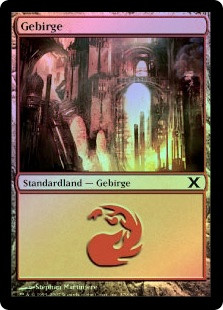 Mountain (#379)
10th Edition (Foil) - German
Single
Magic The Gathering