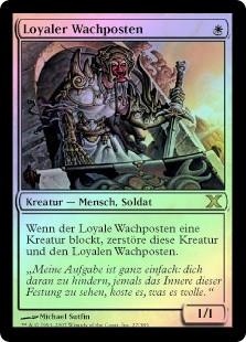 Loyal Sentry
10th Edition (Foil) - German
Single
Magic The Gathering