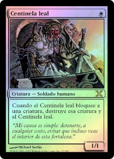 Loyal Sentry
10th Edition (Foil) - Spanish
Single
Magic The Gathering