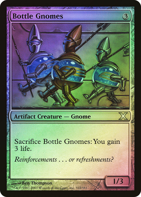 Bottle Gnomes\n10th Edition\nSingle\nMagic The Gathering
