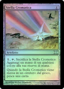 Chromatic Star
10th Edition (Foil) - Italian
Single
Magic The Gathering