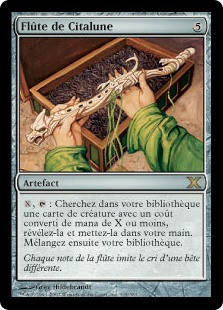 Citanul Flute
10th Edition - French
Single
Magic The Gathering