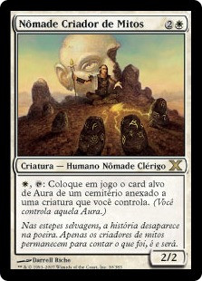 Nomad Mythmaker
10th Edition - Portuguese
Single
Magic The Gathering