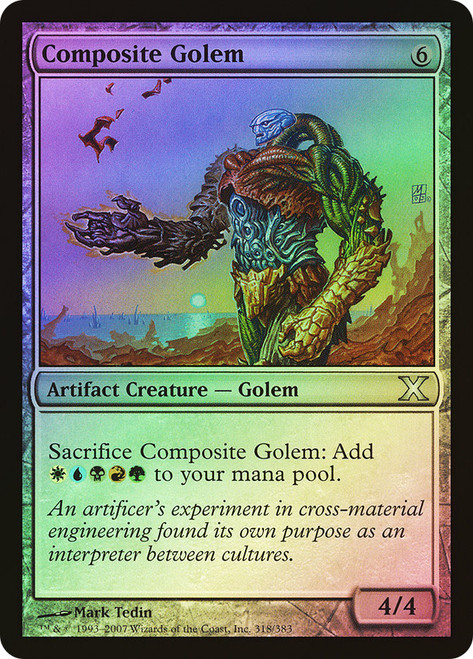 Composite Golem\n10th Edition\nSingle\nMagic The Gathering