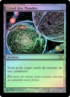 Crucible Of Worlds
10th Edition (Foil) - Portuguese
Single
Magic The Gathering