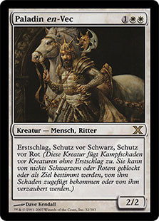 Paladin En-Vec
10th Edition - German
Single
Magic The Gathering