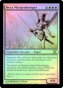 Reya Dawnbringer
10th Edition (Foil) - German
Single
Magic The Gathering