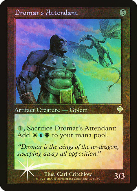 Dromar's Attendant\nInvasion\nSingle\nMagic The Gathering