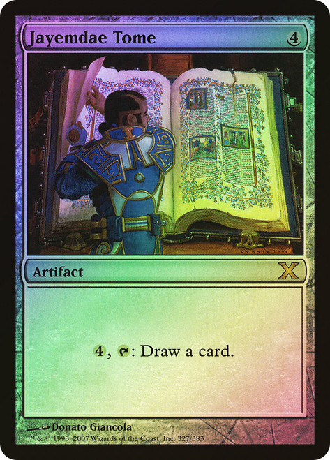 Jayemdae Tome\n10th Edition\nSingle\nMagic The Gathering
