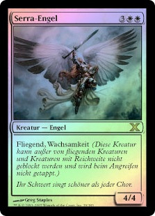 Serra Angel
10th Edition (Foil) - German
Single
Magic The Gathering